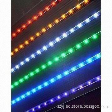 Flexible LED Strip, 3528, Water-resistant with 2.4W Power Dissipation and 12/24V